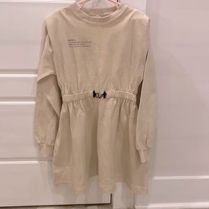 ZARA DRESS SIZE 9 SHOULDER PAD AND BAND